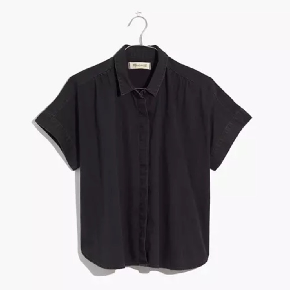 Madewell Denim Hilltop Shirt in Lunar Wash
